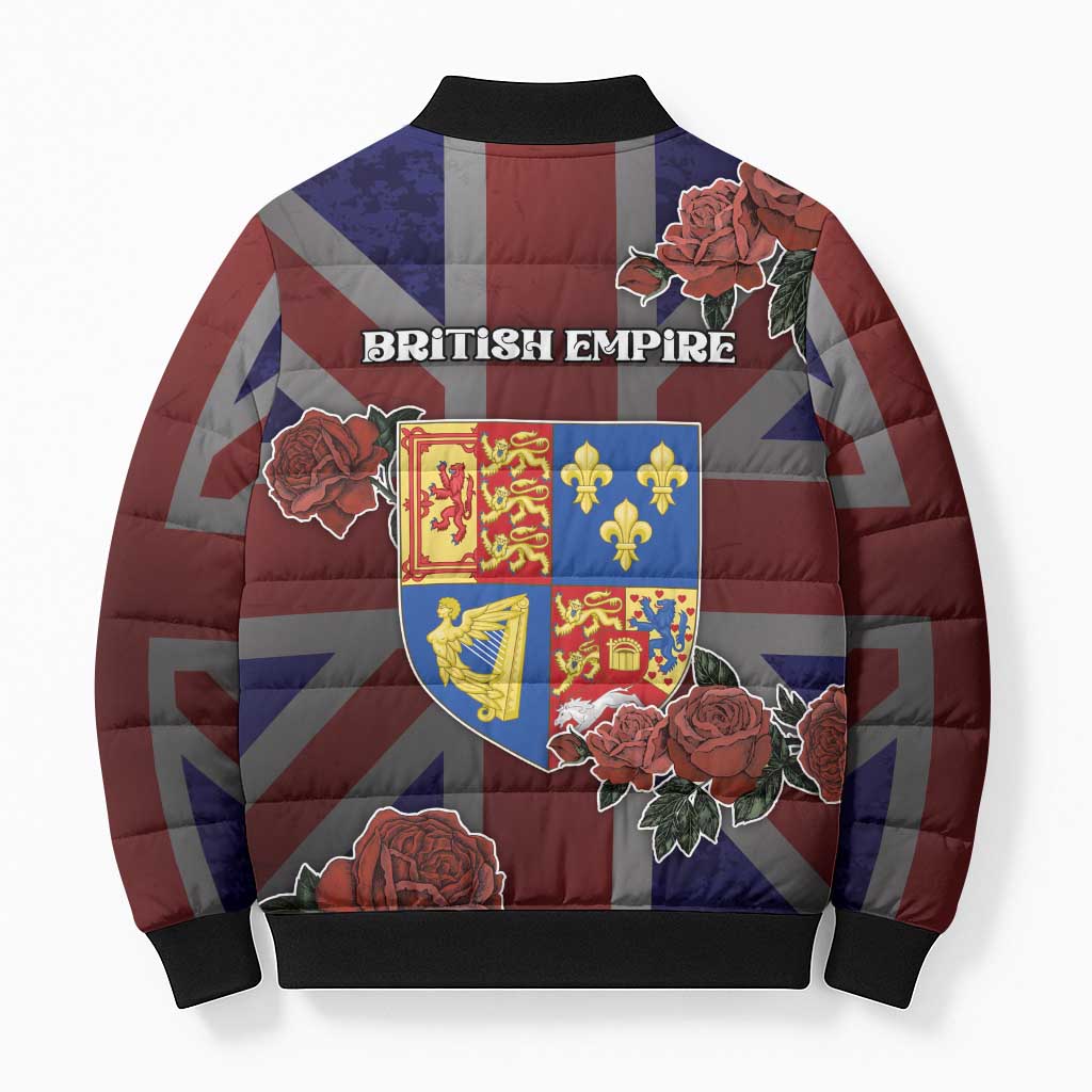 British Empire Bomber Puffer Jacket Rule Britannia - Wonder Print Shop