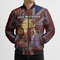 British Empire Bomber Puffer Jacket Rule Britannia - Wonder Print Shop