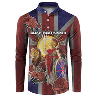 British Empire Button Sweatshirt Rule Britannia - Wonder Print Shop