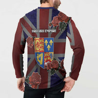British Empire Button Sweatshirt Rule Britannia - Wonder Print Shop