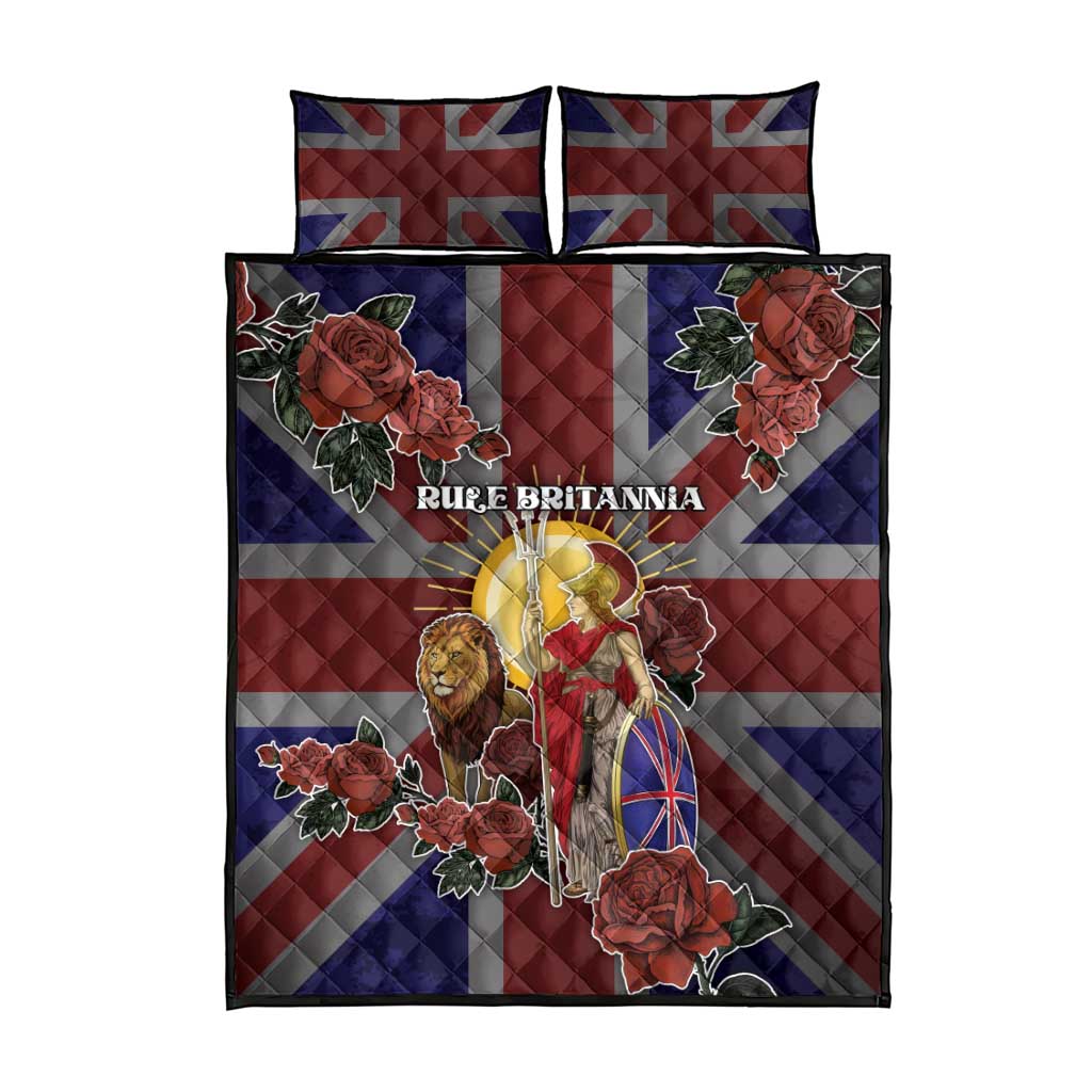 British Empire Quilt Bed Set Rule Britannia - Wonder Print Shop