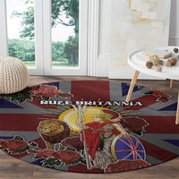 British Empire Round Carpet Rule Britannia - Wonder Print Shop