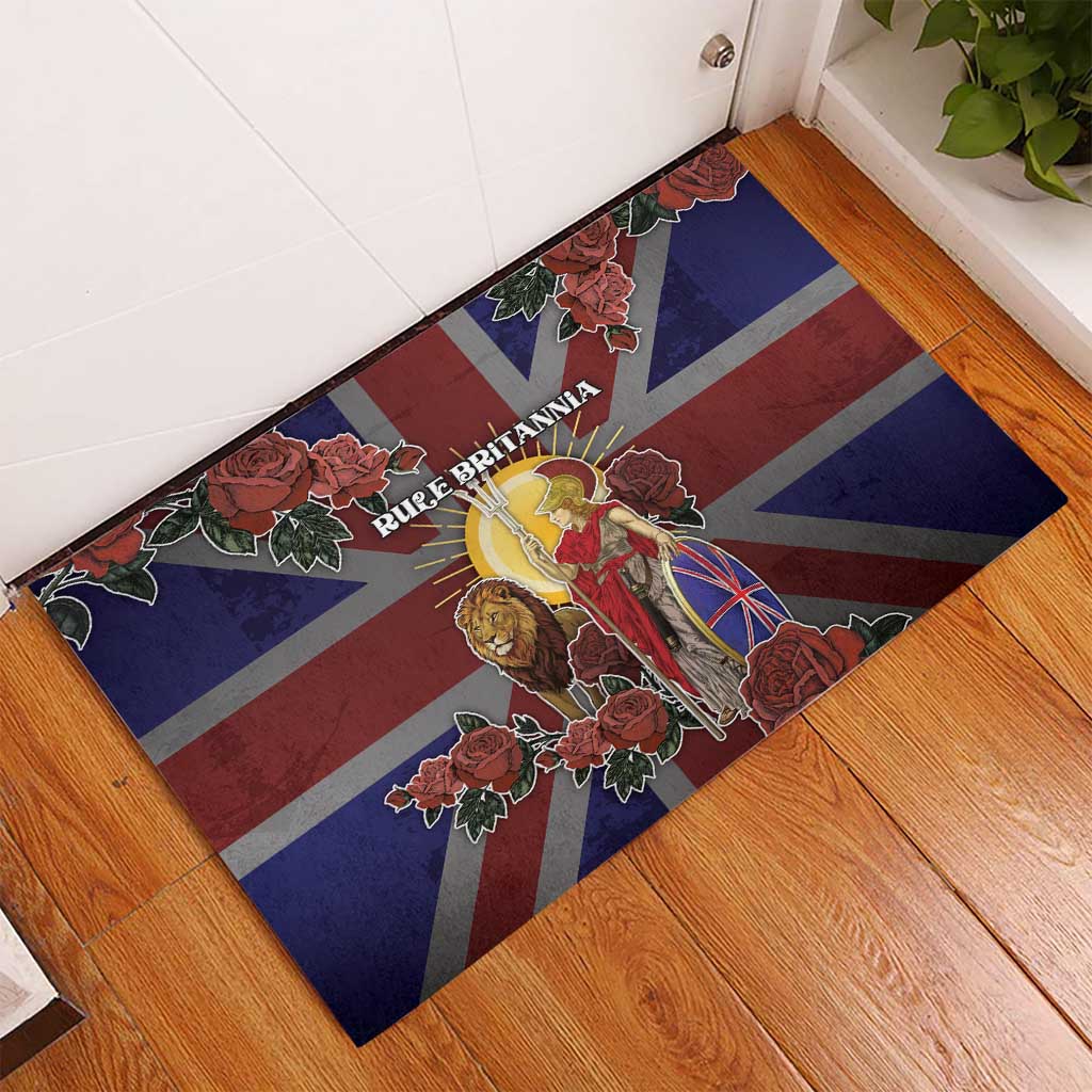 British Empire Rubber Doormat Rule Britannia - Wonder Print Shop