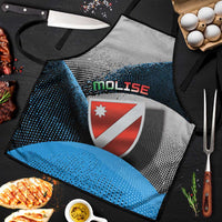 Italy Molise Apron Coat Of Arms With Dynamic Dot Patterns