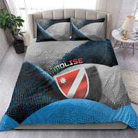 Italy Molise Bedding Set Coat Of Arms With Dynamic Dot Patterns