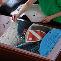 Italy Molise Puzzle Coat Of Arms With Dynamic Dot Patterns