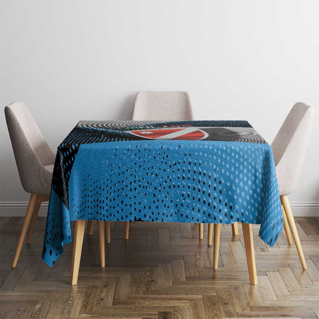 Italy Molise Tablecloth Coat Of Arms With Dynamic Dot Patterns