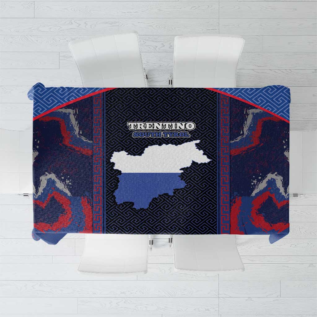 Italy Trentino-South Tyrol Tablecloth Coat Of Arms Eagle And Roman Patterns