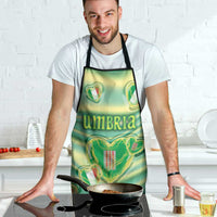 Italy Umbria Apron Flag Emerald Heart Candy