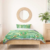 Italy Umbria Bedding Set Flag Emerald Heart Candy