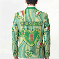 Personalized Italy Umbria Blazer Flag Emerald Heart Candy