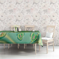 Italy Umbria Tablecloth Flag Emerald Heart Candy