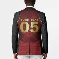 Custom Egypt Football Blazer Tribal Eagle With Ancient Egyptian Patterns