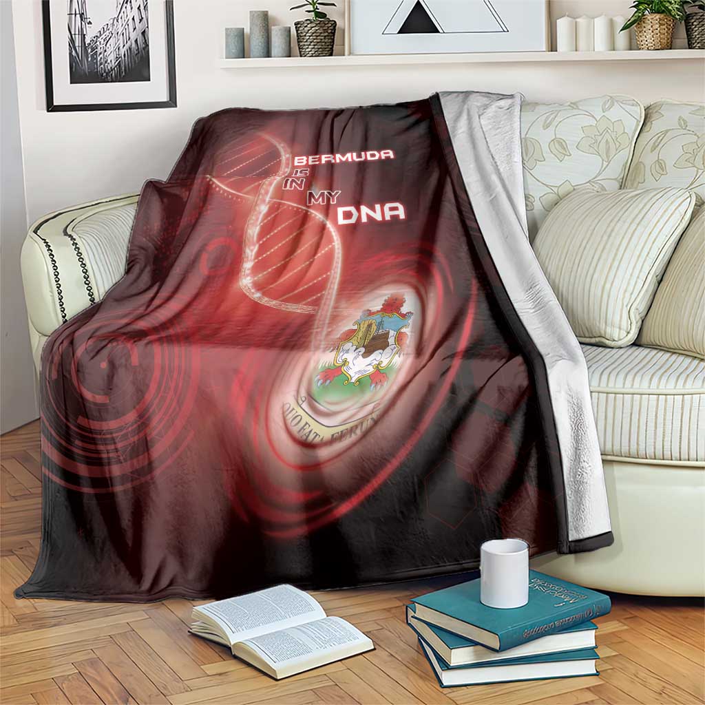 Bermuda Is In My DNA Blanket - Wonder Print Shop