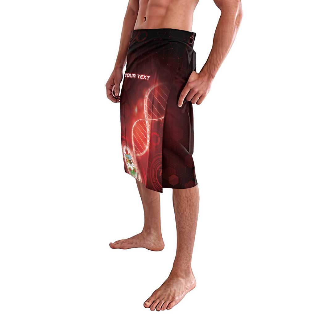 Personalized Bermuda Is In My DNA Lavalava - Wonder Print Shop