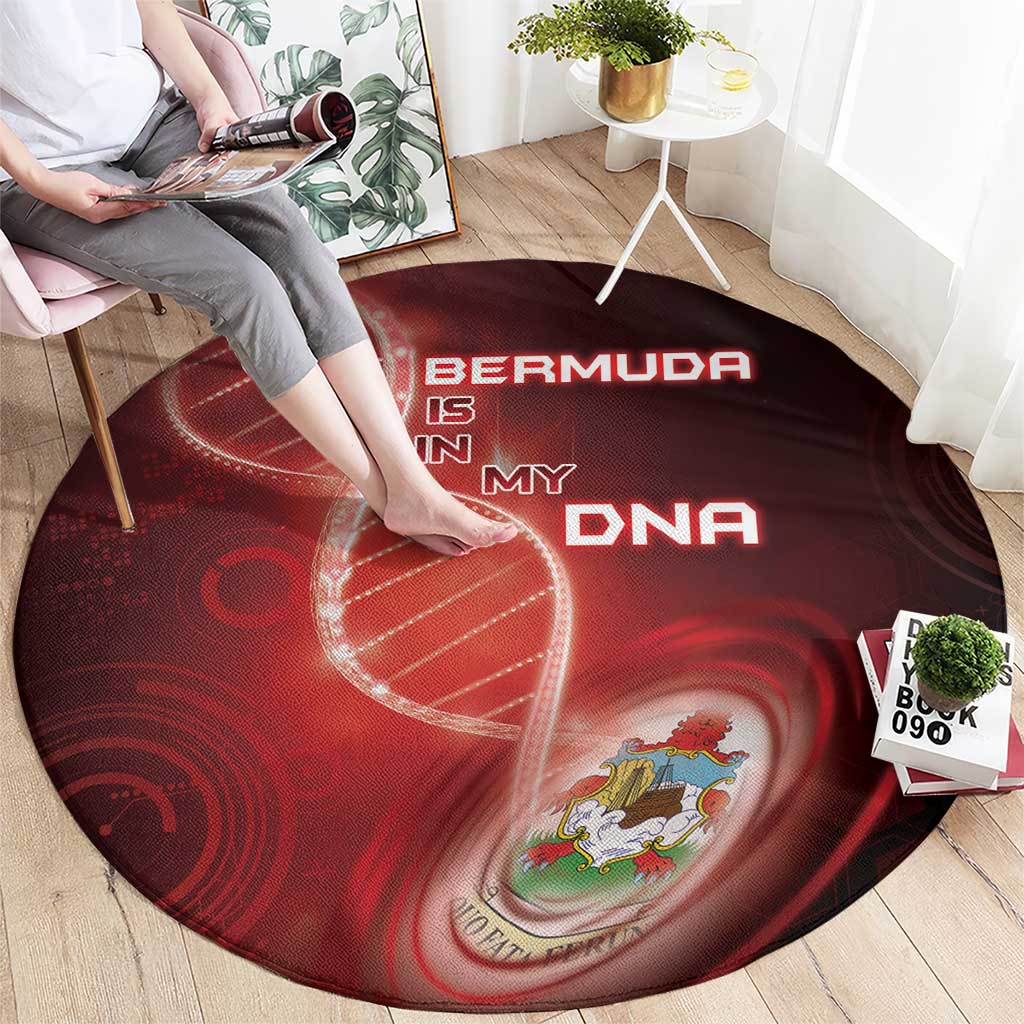 Bermuda Is In My DNA Round Carpet - Wonder Print Shop
