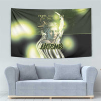 Ancient Greek Artemis Tapestry Goddess Of The Moon - Wonder Print Shop