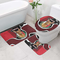 Malta Bathroom Set Pharaoh Hound In Coat Of Arms - Wonder Print Shop