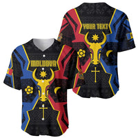 Personalized Moldova Baseball Jersey The Aurochs Symbol With Patterns - Wonder Print Shop