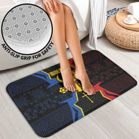 Moldova Bathroom Set The Aurochs Symbol With Patterns - Wonder Print Shop