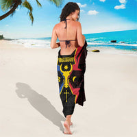 Moldova Sarong The Aurochs Symbol With Patterns - Wonder Print Shop
