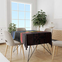Moldova Tablecloth The Aurochs Symbol With Patterns - Wonder Print Shop