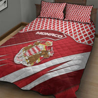 Monaco Quilt Bed Set Coat Of Arms Unique Style - Wonder Print Shop