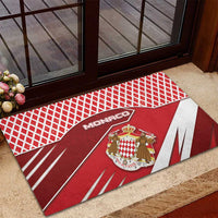 Monaco Rubber Doormat Coat Of Arms Unique Style - Wonder Print Shop