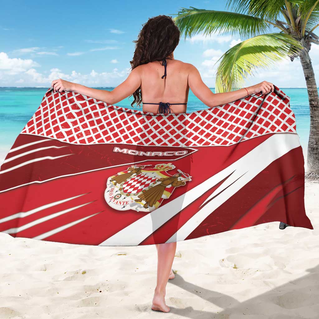 Monaco Sarong Coat Of Arms Unique Style - Wonder Print Shop
