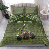 Dinosaur Christmas Bedding Set Merry Rexmas - Wonder Print Shop
