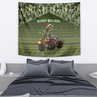 Dinosaur Christmas Tapestry Merry Rexmas - Wonder Print Shop