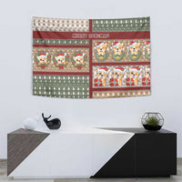 Corgi Christmas Tapestry Merry Corgmas - Wonder Print Shop