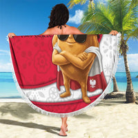 Poland Beach Blanket The Cool Pierogi Funny Style