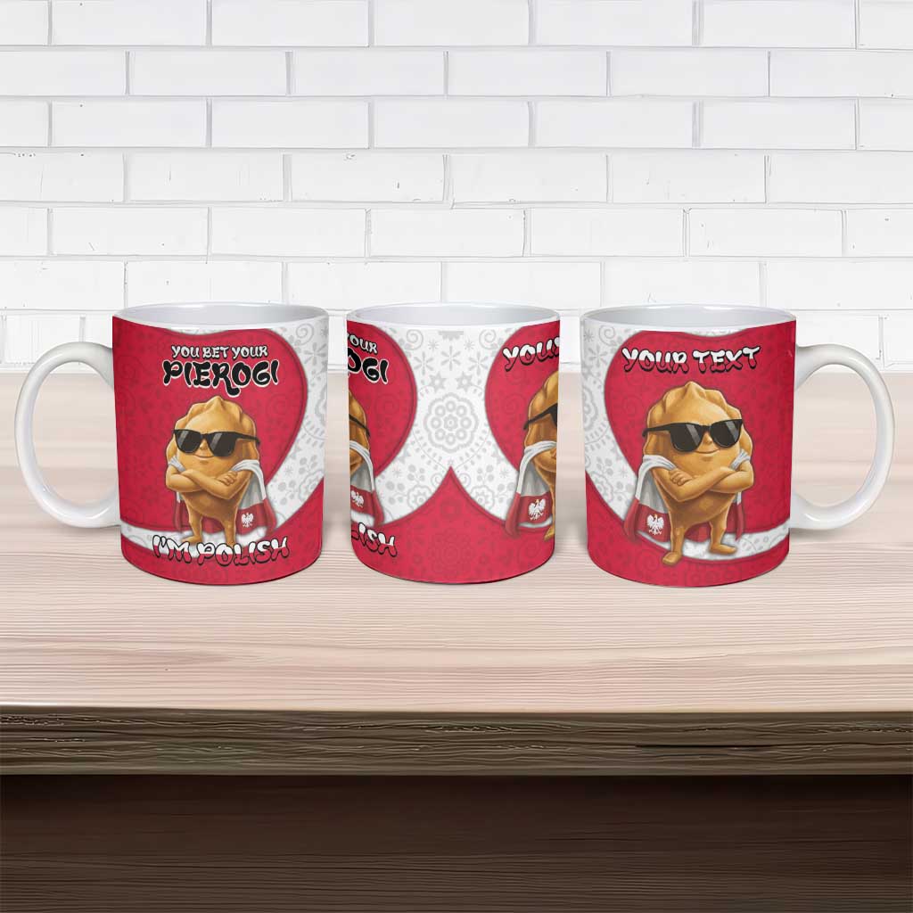 Personalized Poland Ceramic Mug The Cool Pierogi Funny Style