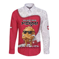 Personalized Poland Long Sleeve Button Shirt The Cool Pierogi Funny Style