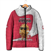 Personalized Poland Padded Jacket The Cool Pierogi Funny Style