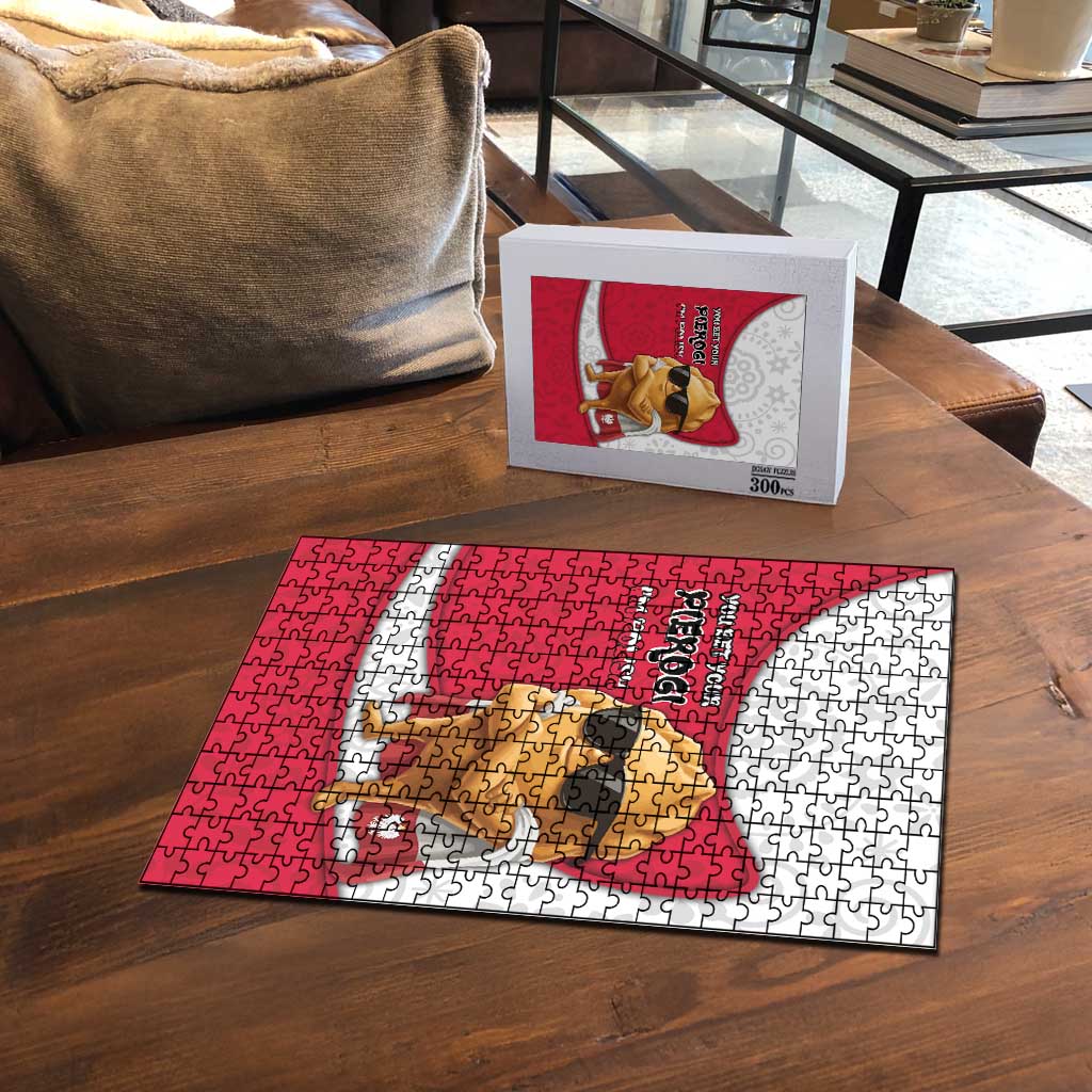 Poland Puzzle The Cool Pierogi Funny Style