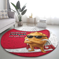 Poland Round Carpet The Cool Pierogi Funny Style