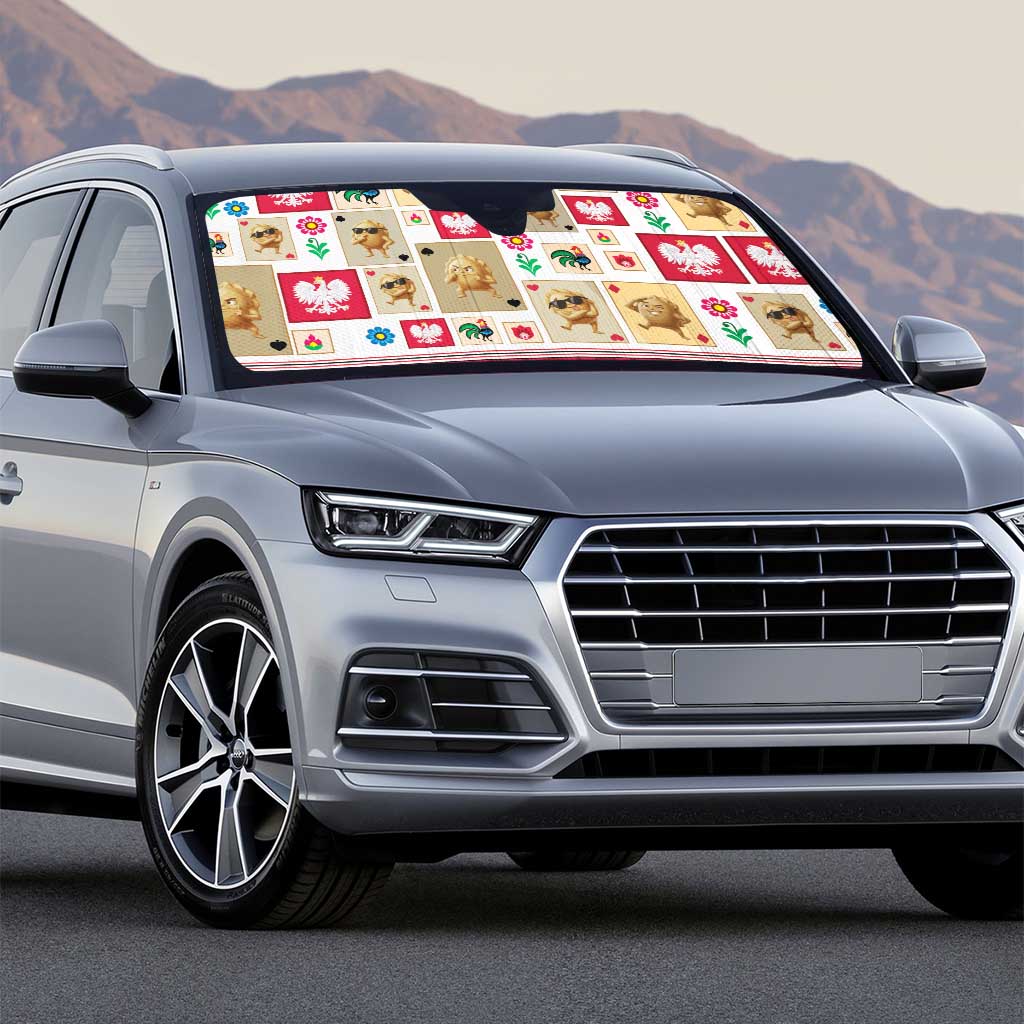 Poland Auto Sun Shade Pierogi Tysiac 1000