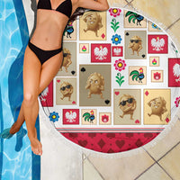 Poland Beach Blanket Pierogi Tysiac 1000