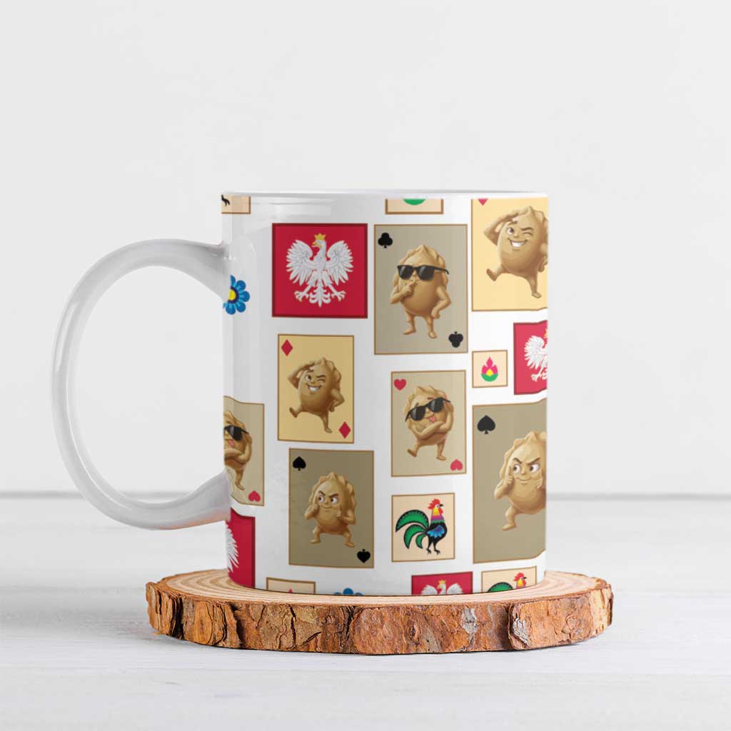 Poland Ceramic Mug Pierogi Tysiac 1000