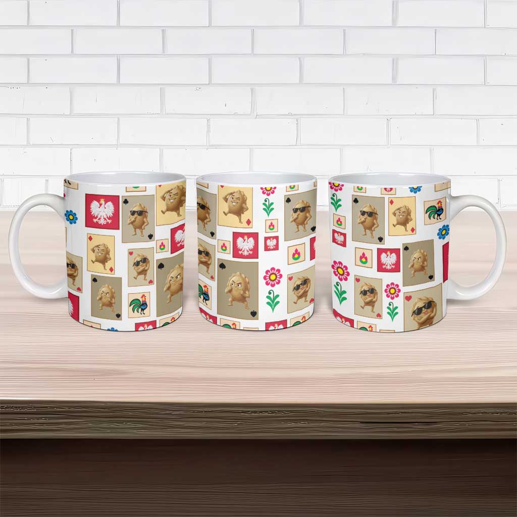 Poland Ceramic Mug Pierogi Tysiac 1000