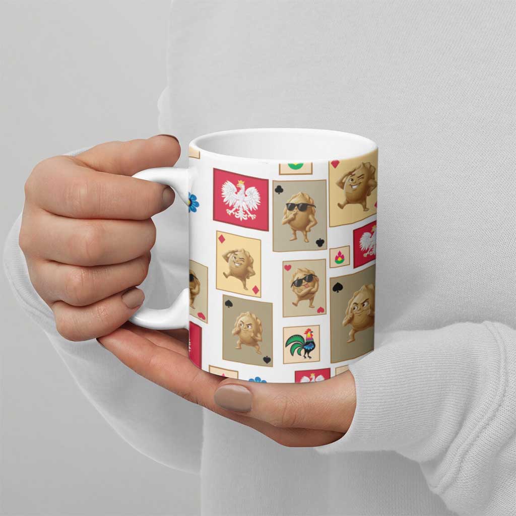 Poland Ceramic Mug Pierogi Tysiac 1000