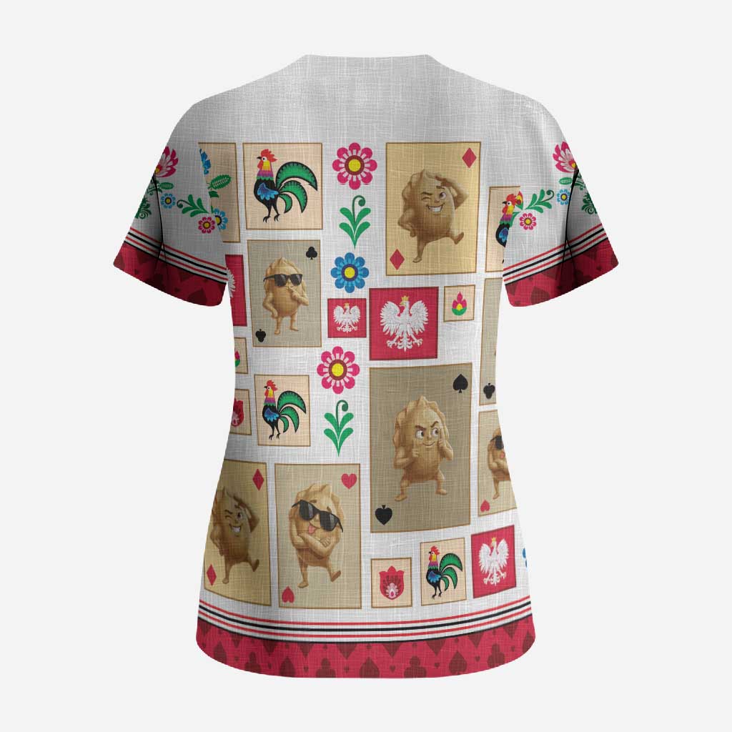 Poland Scrub Top Pierogi Tysiac 1000