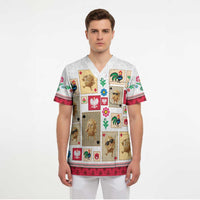 Poland Scrub Top Pierogi Tysiac 1000