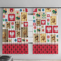 Poland Window Curtain Pierogi Tysiac 1000