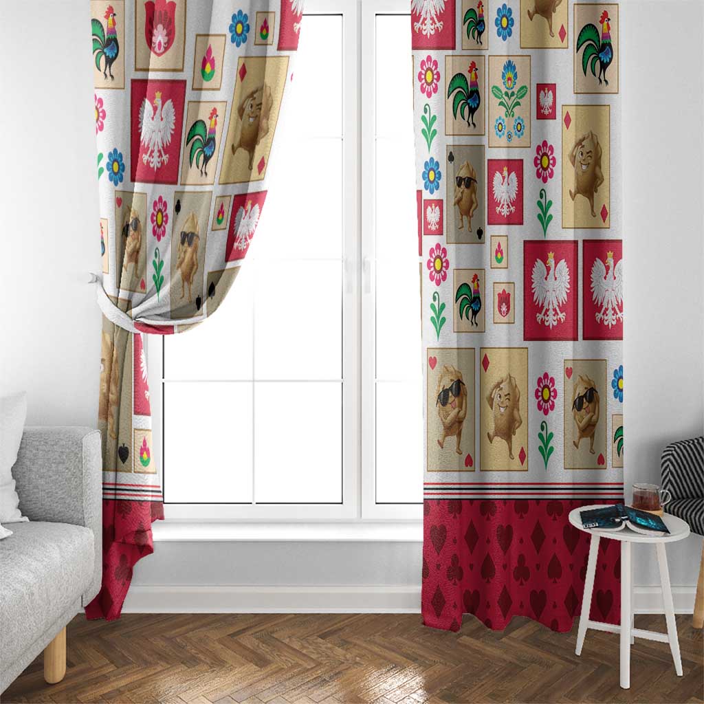 Poland Window Curtain Pierogi Tysiac 1000
