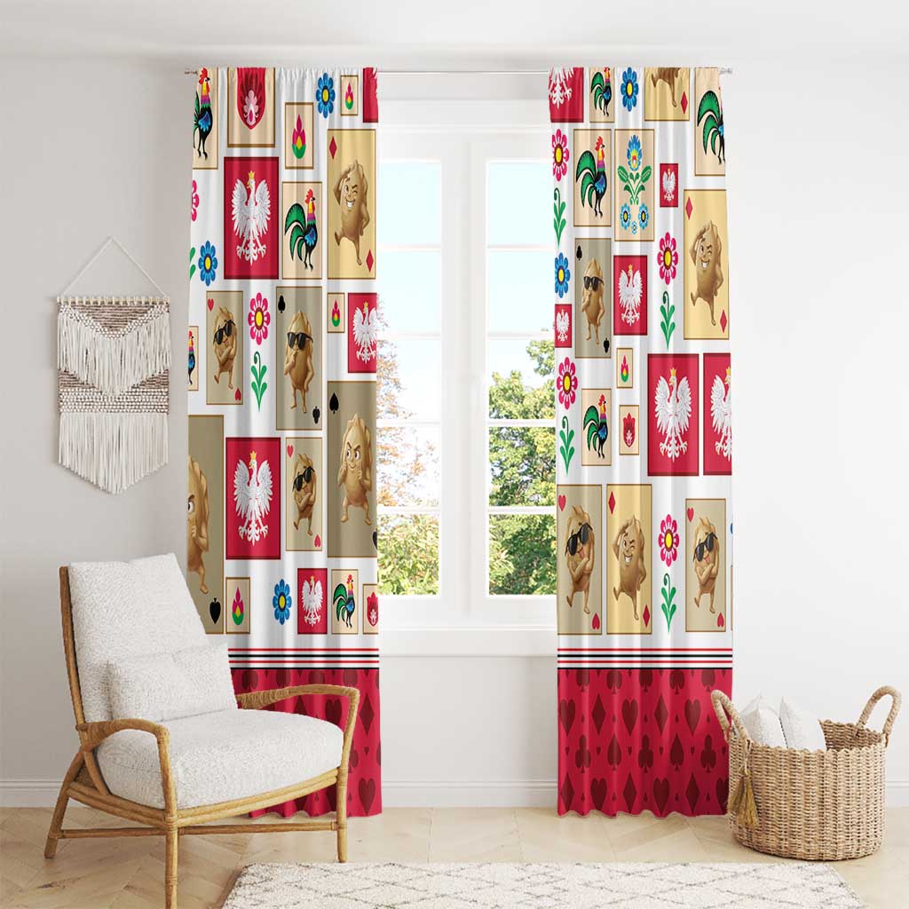 Poland Window Curtain Pierogi Tysiac 1000
