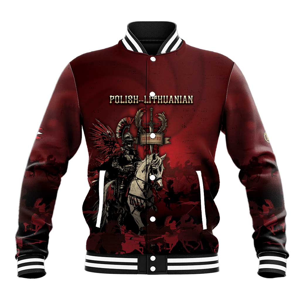Polish Lithuanian Commonwealth Baseball Jacket Winged Hussar Warrior Battle Of Vienna