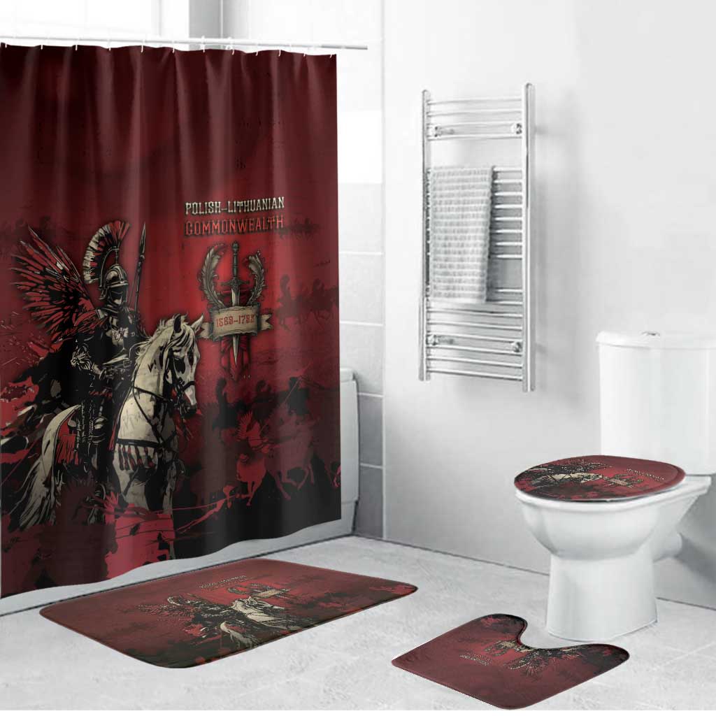 Polish Lithuanian Commonwealth Bathroom Set Winged Hussar Warrior Battle Of Vienna